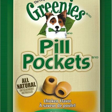 Greenies Pill Pockets Canine Chicken Flavor Dog Treats