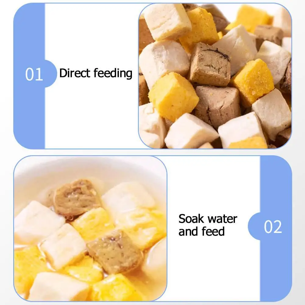 40g Freeze Dried Egg Yolk Granules Beautify Smoothing Cat Hair Cat Snacks Safe Freeze-dried Pet Food Healthy To Pets - Image 5