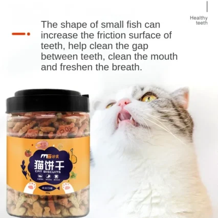 Chicken Breast Cat Snacks Freeze-dried Cat Treats Gain Weight Nutrition Hair Cheek Strips Cat Food Training Reward Kitty Snacks