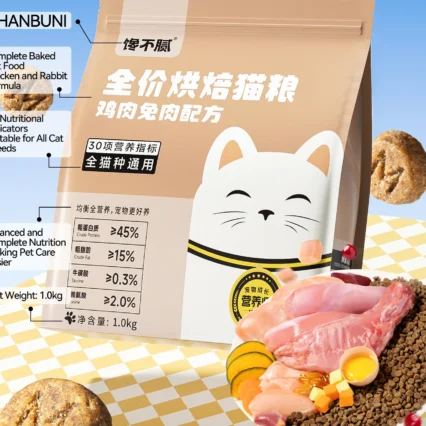 Chanbuni Cat Food Cat Snack Food for Cats Cat Supplies Premium Nutrition for Cats and Carats