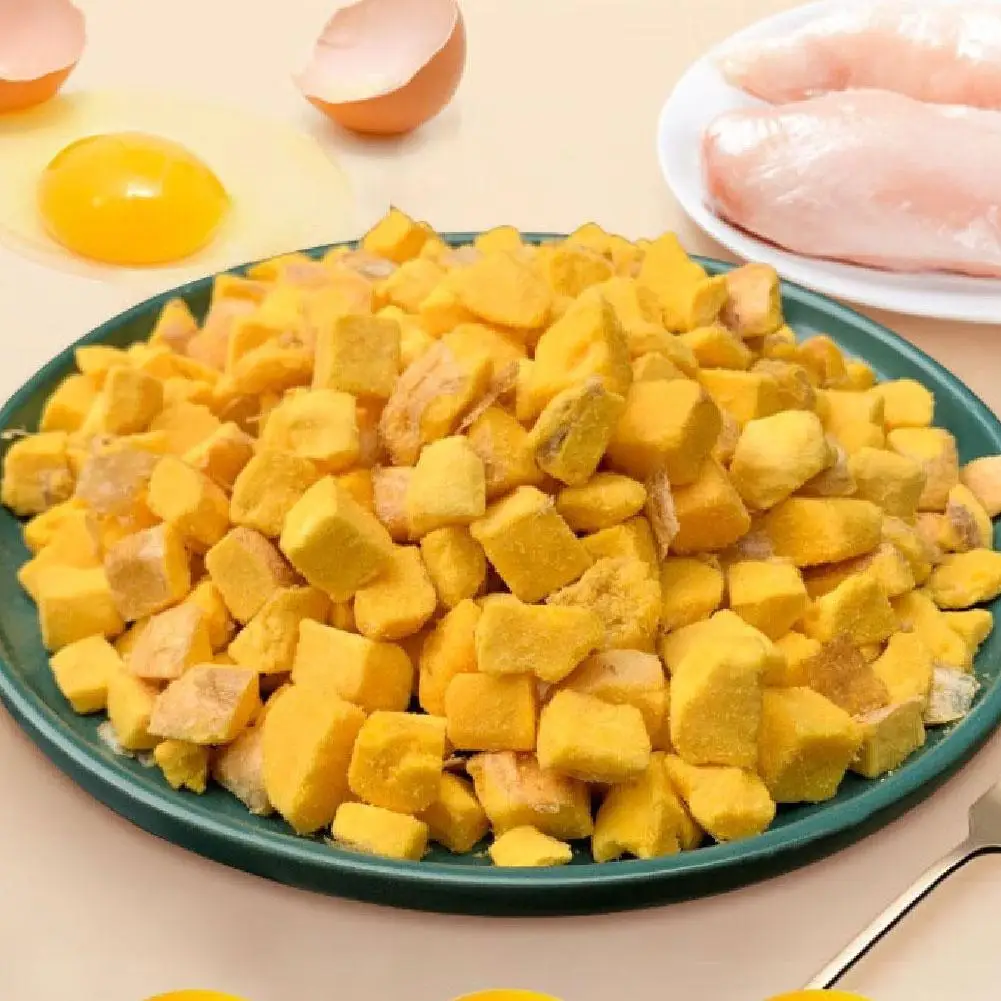 40g Freeze Dried Egg Yolk Granules Beautify Smoothing Cat Hair Cat Snacks Safe Freeze-dried Pet Food Healthy To Pets - Image 3